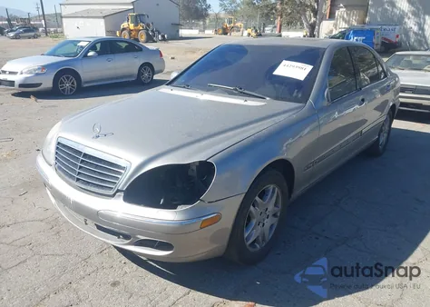 2003 Mercedes-Benz S 500 из США, поврежденный, VIN WDBNG75J83A346497